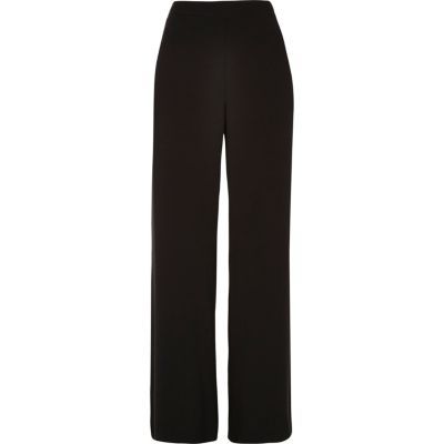 Black high waisted trousers